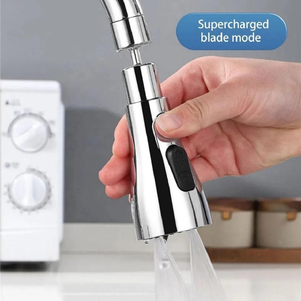 3 Modes Kitchen Sink Faucet - Stainless Steel